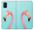 S3708 Flamant rose Etui Coque Housse pour Samsung Galaxy M51