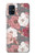 S3716 Motif floral rose Etui Coque Housse pour Samsung Galaxy M51