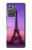 S3447 Paris Eiffel Le coucher du soleil Etui Coque Housse pour Samsung Galaxy Z Fold2 5G