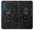 S3619 Lion noir gothique Etui Coque Housse pour Motorola One Fusion+