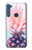 S3711 Ananas rose Etui Coque Housse pour Motorola One Fusion+