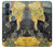 S0212 Van Gogh Portrait du Dr Gachet Etui Coque Housse pour Motorola Edge+