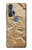 S0380 Fossile de dinosaure Etui Coque Housse pour Motorola Edge+