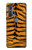 S0576 Tigre Peau Etui Coque Housse pour Motorola Edge+