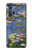 S0997 Claude Monet Nymphéas Etui Coque Housse pour Motorola Edge+