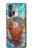 S1424 Tortue de mer Etui Coque Housse pour Motorola Edge+