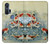 S1654 Carpe Koï poisson Peinture Art Etui Coque Housse pour Motorola Edge+