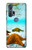 S1679 Étoile de mer plage de la mer Etui Coque Housse pour Motorola Edge+