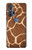 S2326 girafe Peau Etui Coque Housse pour Motorola Edge+
