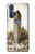 S3046 Vieux de New York Flatiron Bâtiment Etui Coque Housse pour Motorola Edge+