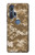 S3294 Armée Tan Coyote Camo Désert Camouflage Etui Coque Housse pour Motorola Edge+