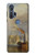 S3338 J. M. W. Turner Le Téméraire Etui Coque Housse pour Motorola Edge+
