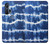 S3671 Tie Dye bleu Etui Coque Housse pour Motorola Edge+