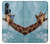 S3680 Girafe de sourire mignon Etui Coque Housse pour Motorola Edge+