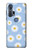 S3681 Motif de fleurs de marguerite Etui Coque Housse pour Motorola Edge+