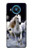 S0246 Cheval Blanc Etui Coque Housse pour Nokia 8.3 5G