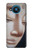 S1255 Visage du Bouddha Etui Coque Housse pour Nokia 8.3 5G