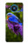 S1565 Oiseau bleu de bonheur Bleu Oiseau Etui Coque Housse pour Nokia 8.3 5G