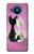 S1832 Chat d'amour Etui Coque Housse pour Nokia 8.3 5G