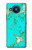 S2377 Turquoise Texture Motif imprimé Gemme Etui Coque Housse pour Nokia 8.3 5G