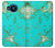 S2377 Turquoise Texture Motif imprimé Gemme Etui Coque Housse pour Nokia 8.3 5G