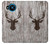S2505 Tête de Renne Vieux bois Texture graphique Etui Coque Housse pour Nokia 8.3 5G