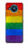 S2683 Arc en ciel Fierté LGBT Drapeau Etui Coque Housse pour Nokia 8.3 5G