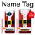 S2846 Costume de Noël Père Noël Rouge Etui Coque Housse pour Nokia 8.3 5G