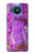S2907 Violet Turquoise Pierre Etui Coque Housse pour Nokia 8.3 5G