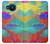 S2942 Peinture Coup de pinceau Etui Coque Housse pour Nokia 8.3 5G