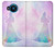 S2992 Princesse Pastel Silhouette Etui Coque Housse pour Nokia 8.3 5G