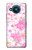 S3036 Flore de fleur rose douce Etui Coque Housse pour Nokia 8.3 5G