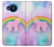 S3070 Arc en ciel pastel ciel Licorne Etui Coque Housse pour Nokia 8.3 5G