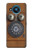 S3146 Mur Antique Retro Ligne téléphonique Etui Coque Housse pour Nokia 8.3 5G