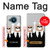 S3557 Ours en Costume Noir Etui Coque Housse pour Nokia 8.3 5G