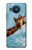 S3680 Girafe de sourire mignon Etui Coque Housse pour Nokia 8.3 5G