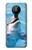 S1291 Les Dauphins en Mer Etui Coque Housse pour Nokia 5.3
