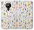S2354 Motif pastel Fleurs Etui Coque Housse pour Nokia 5.3