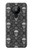 S2371 Crâne Motif monochrome Millésime Etui Coque Housse pour Nokia 5.3