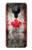 S2490 Canada Feuille d'érable Drapeau Texture Etui Coque Housse pour Nokia 5.3