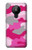 S2525 Rose Camo camouflage Etui Coque Housse pour Nokia 5.3