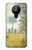 S2682 Claude Monet Champs Au printemps Etui Coque Housse pour Nokia 5.3
