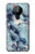 S2689 Bleu Marbre Texture Imprimé graphique Etui Coque Housse pour Nokia 5.3