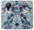 S2689 Bleu Marbre Texture Imprimé graphique Etui Coque Housse pour Nokia 5.3