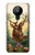 S2841 Renne de Noël millésimé Etui Coque Housse pour Nokia 5.3