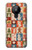 S2854 Motif mignon de Noël Etui Coque Housse pour Nokia 5.3