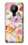 S3035 Peinture douce Fleur Etui Coque Housse pour Nokia 5.3