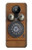 S3146 Mur Antique Retro Ligne téléphonique Etui Coque Housse pour Nokia 5.3