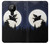 S3289 Cochon Volant Pleine Lune Nuit Etui Coque Housse pour Nokia 5.3