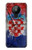 S3313 Croatie Drapeau graphique Football Millésime Etui Coque Housse pour Nokia 5.3